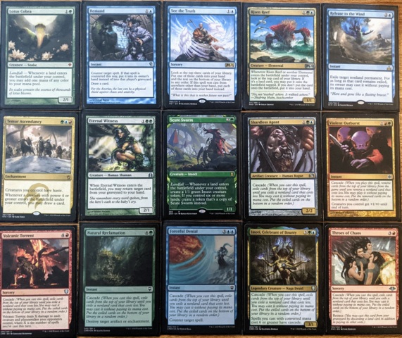 Averna, the Chaos Bloom - Cascade EDH Deck (Custom 100 Card Commander Deck)